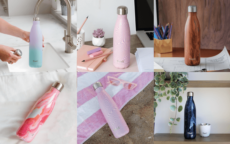 Bình giữ nhiệt S'well bằng thép không gỉ, dòng cổ điển đa dạng màu sắc