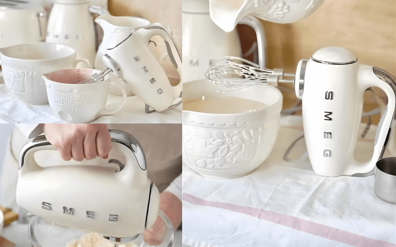 Máy đánh trứng SMEG HMF01 nhiều màu