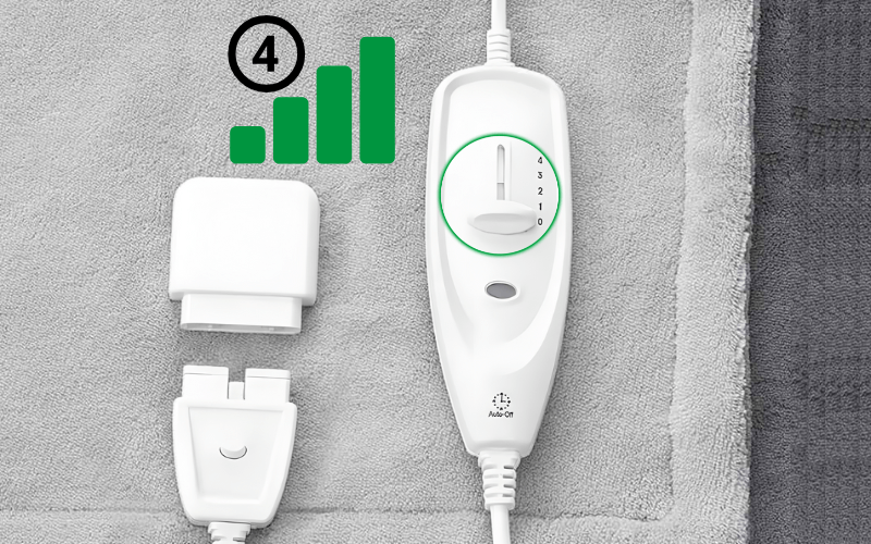 Chăn điện Medisana HB675 XXL màu ghi