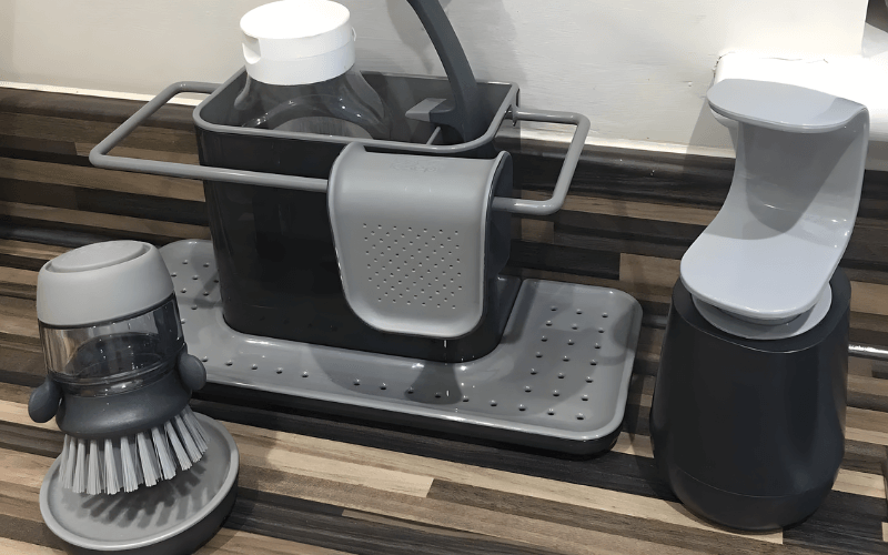 Khay đựng dụng cụ bồn rửa tự khô Joseph Joseph Caddy Large (Grey) 85070