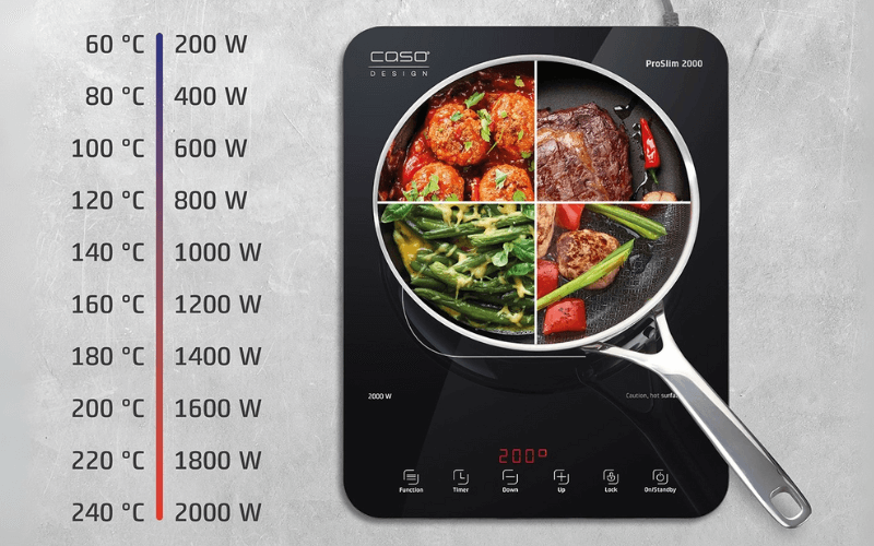 Bếp từ đơn CASO ProSlim 2000