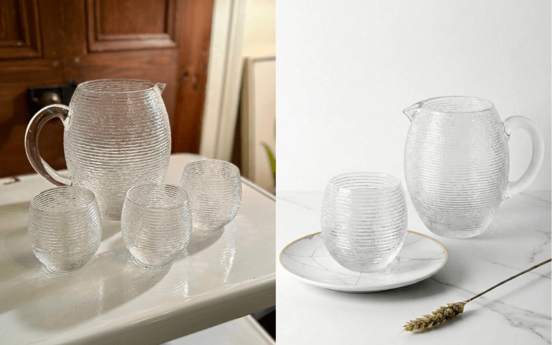 Set 6 cốc Clear Multicolor IVV 5645.1