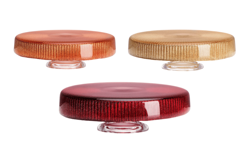 Chân bồng Scallopped 26 cm IVV Noel, nhiều màu