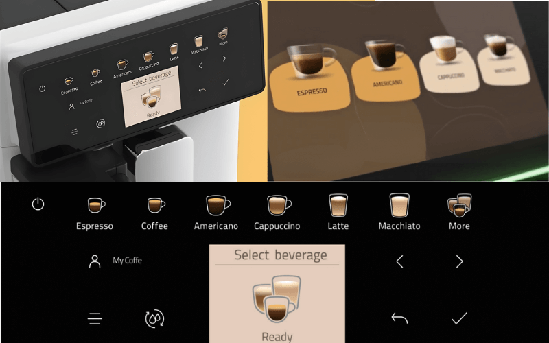 Máy pha cà phê KALERM B5 màu đen