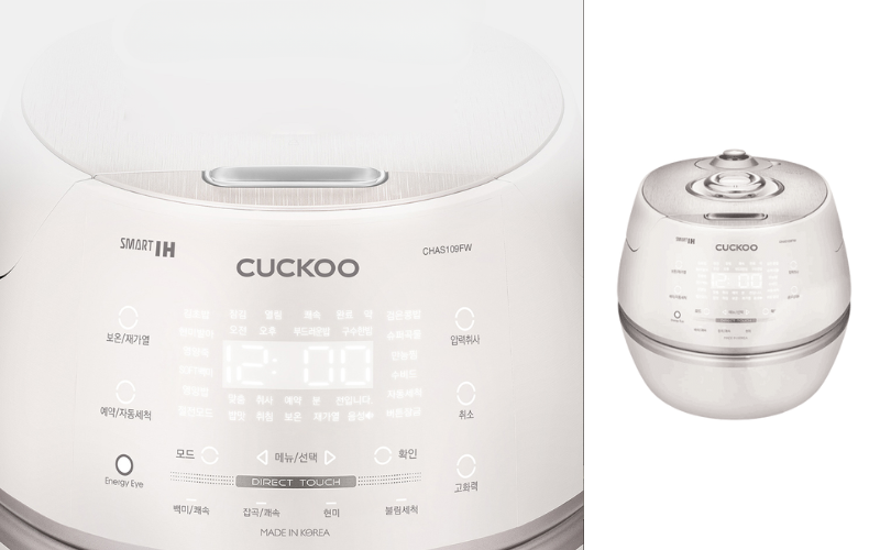 Nồi cơm điện cao tần áp suất Cuckoo lòng nồi inox