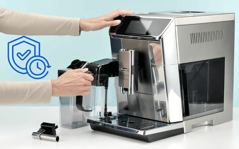Thiết kế Máy pha cà phê tự động De'Longhi PrimaDonna Elite Experience ECAM 656.85.MS màu bạc