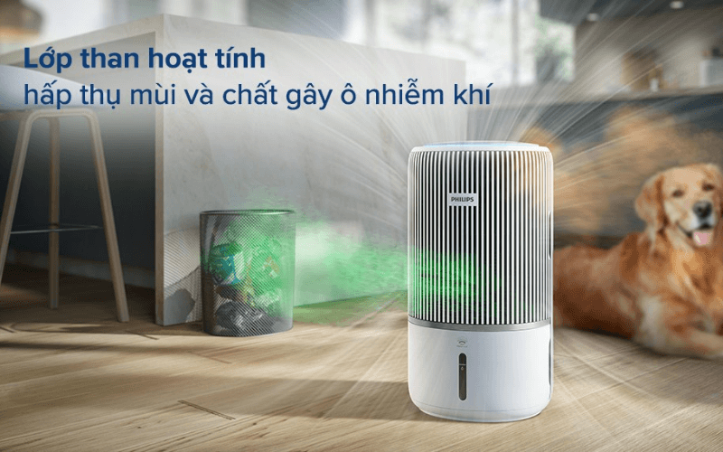 máy lọc không khí và bù ẩm Philips AC3420/10