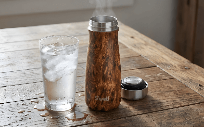 Khả năng chống đọng sương của Bình cách nhiệt S'well bằng thép không gỉ, dòng du lịch, 470ml