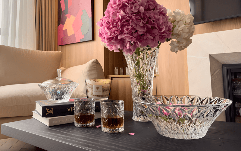 Set 6 cốc thấp Memphis 300ml Crystal Bohemia