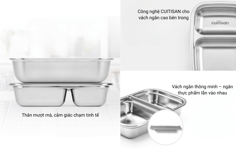 Set Đựng Cơm Cao Cấp Cuitisan Togo Flora