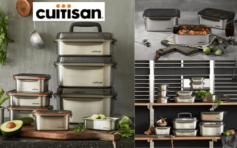 Hộp Inox Cao Cấp Cuitisan Simple nhiều dung tích