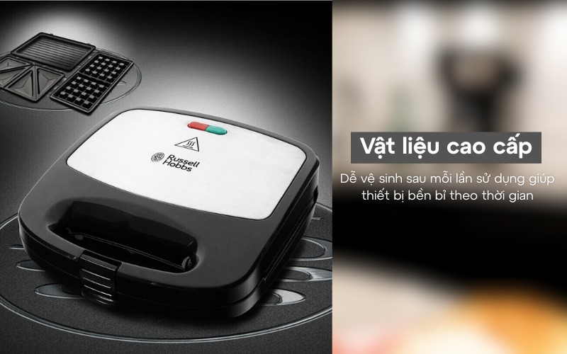 Máy nướng bánh mì sandwich 3in1 Russell Hobbs Fiesta 750W