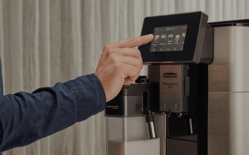 Máy pha cà phê tự động De'Longhi PrimaDonna Soul ECAM 612.55.SB