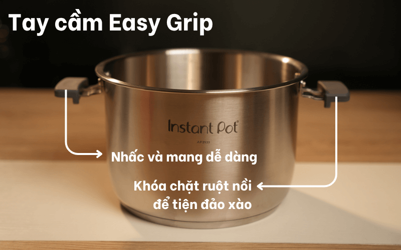 Tay cầm nồi áp suất điện Instant Pot Pro 60 2026 5,7 Lit 10in1