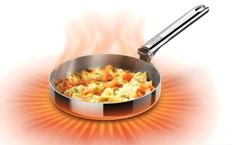 Chảo thép Inox Joseph Joseph Space 24cm 1000025