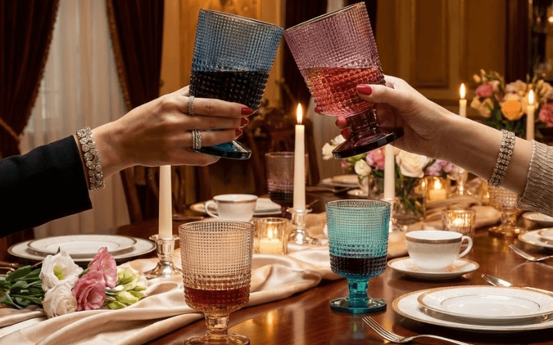 Set 4 ly Speedy Assorted Colors 240ml IVV 8767.1 quà tặng