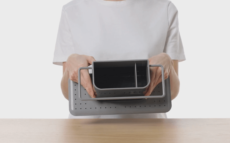 Khay đựng dụng cụ bồn rửa tự khô Joseph Joseph Caddy Large (Grey) 85070