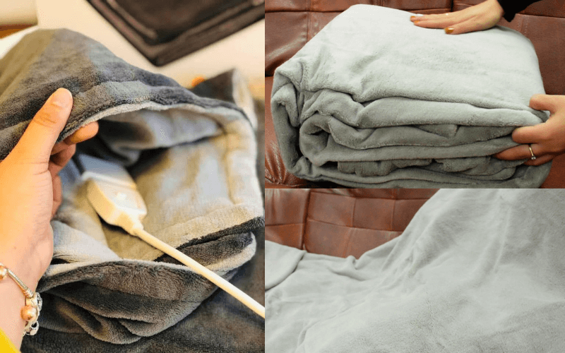 Chăn điện Medisana HB675 XXL màu ghi