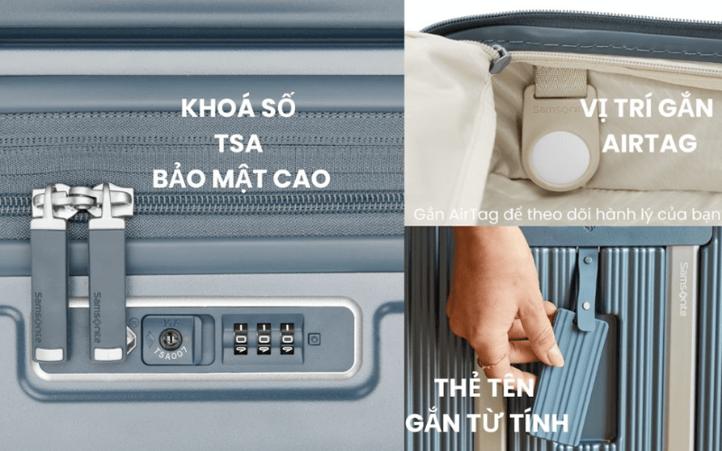 Valy doanh nhân Samsonite Silhouette 18 đủ size