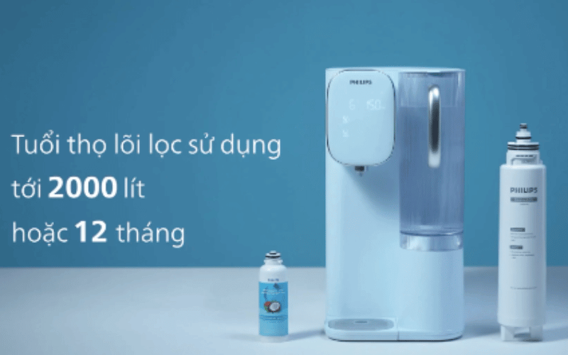 Máy lọc nước để bàn RO Philips ADD6912 nhiều màu