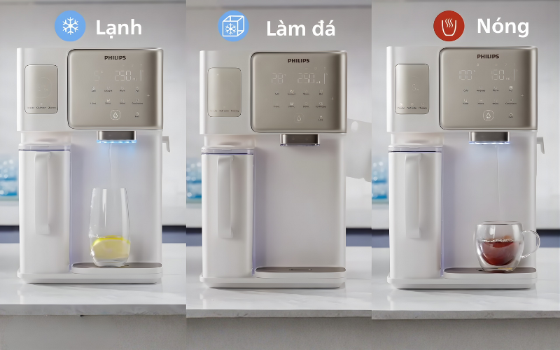 Máy lọc nước RO 6in1 Philips ADD6922CG/97 để bàn màu trắng
