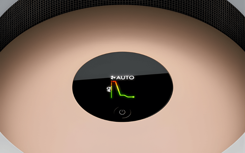 Máy lọc không khí DYSON Purifier Big + Quiet Formaldehyde BP03 màu nickel sáng/ xanh phổ