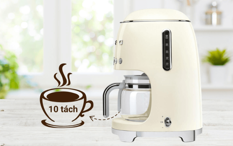 Máy pha cà phê SMEG DCF02 nhiều màu