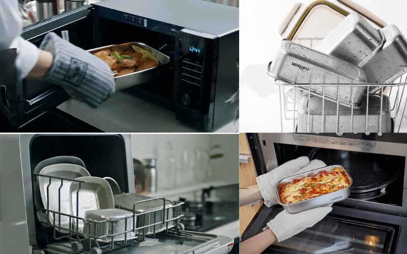 Hộp Inox Cao Cấp Cuitisan Signature nhiều dung tích