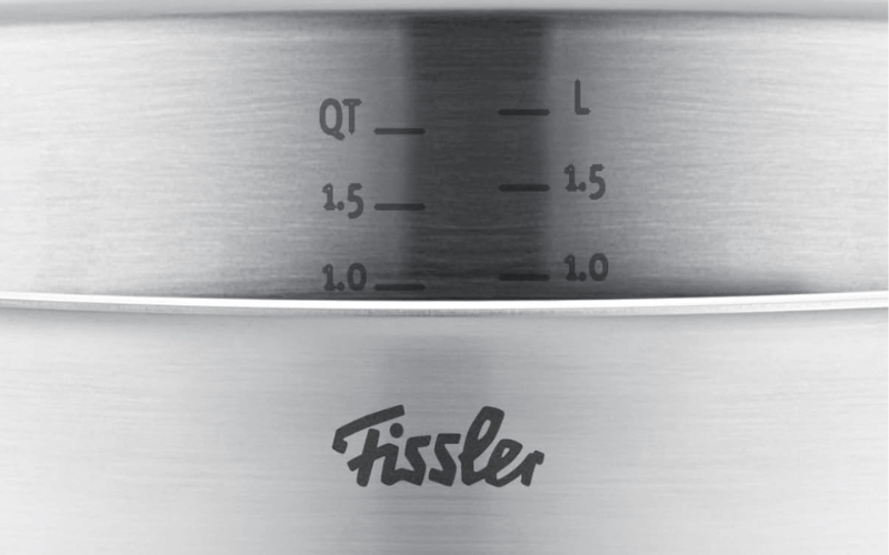 Chảo inox 2 quai Fissler Pure