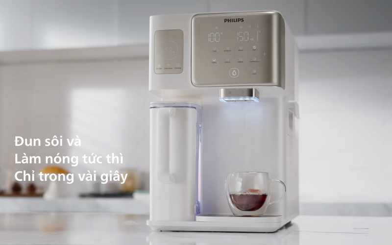 Máy lọc nước RO 6in1 Philips ADD6922CG/97 để bàn màu trắng