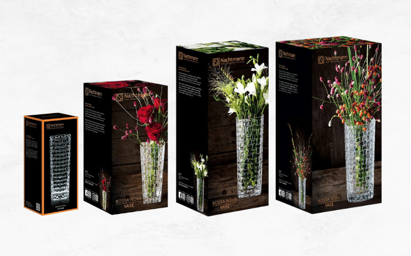 bình hoa pha lê Nachtmann Bossa Nova