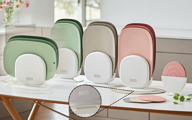 Giá đỡ bộ 3 thớt TPU SalleMa Macaron