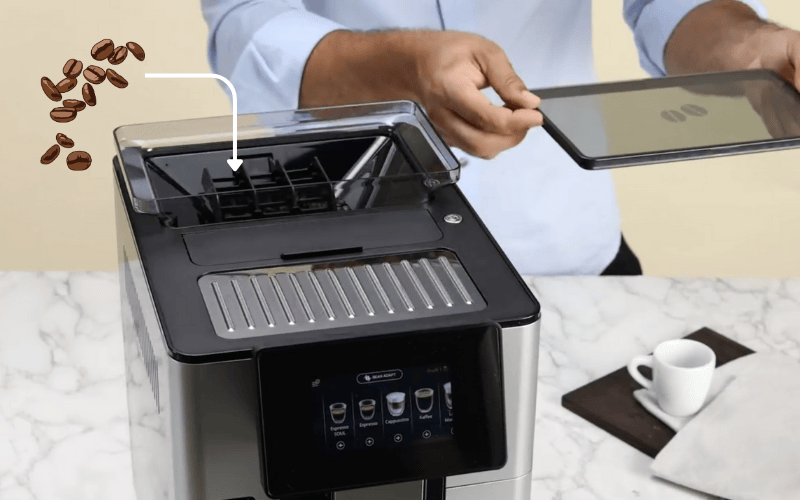 Máy pha cà phê tự động De'Longhi PrimaDonna Soul ECAM 612.55.SB