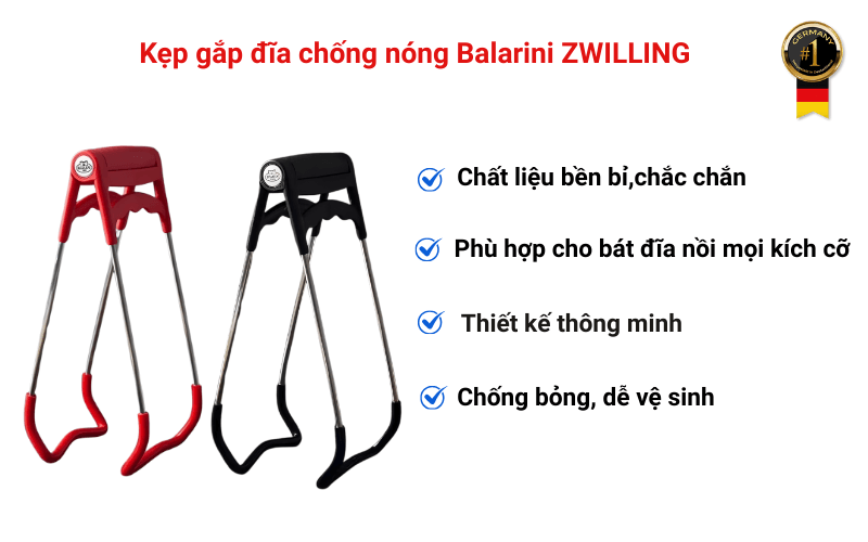 Kẹp gắp đĩa chống nóng Balarini ZWILLING