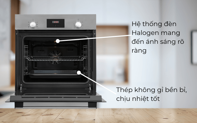 Thiết kế Lò nướng âm tủ BOSCH HBF113BR0A Serie 2