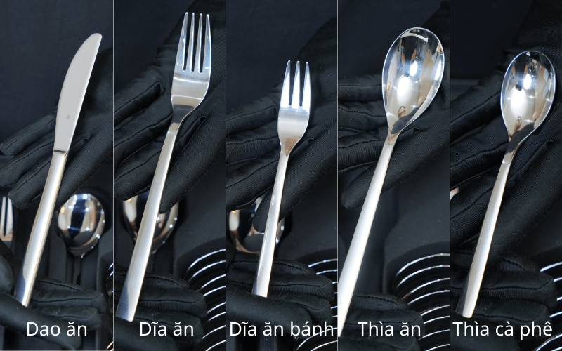 Bộ dao thìa dĩa WMF Palermo