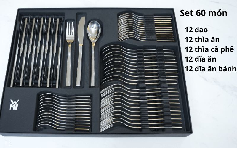 Bộ dao thìa dĩa WMF Palermo set 60 món