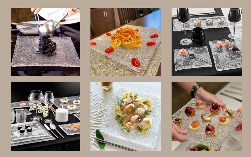 Đĩa vuông IVV Diamante, nhiều kích cỡ