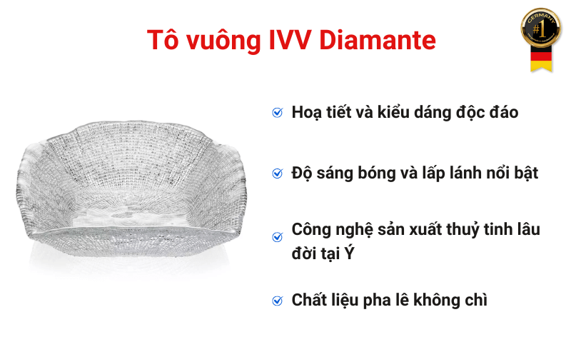 Tô vuông IVV Diamante