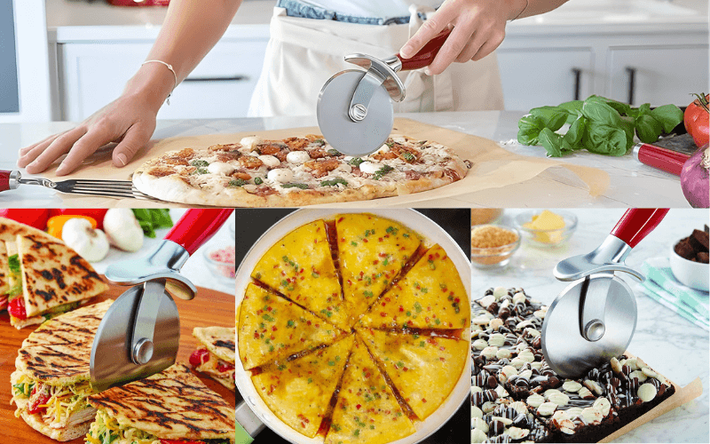 Công dụng dao cắt Pizza KitchenAid Coreline KAG113