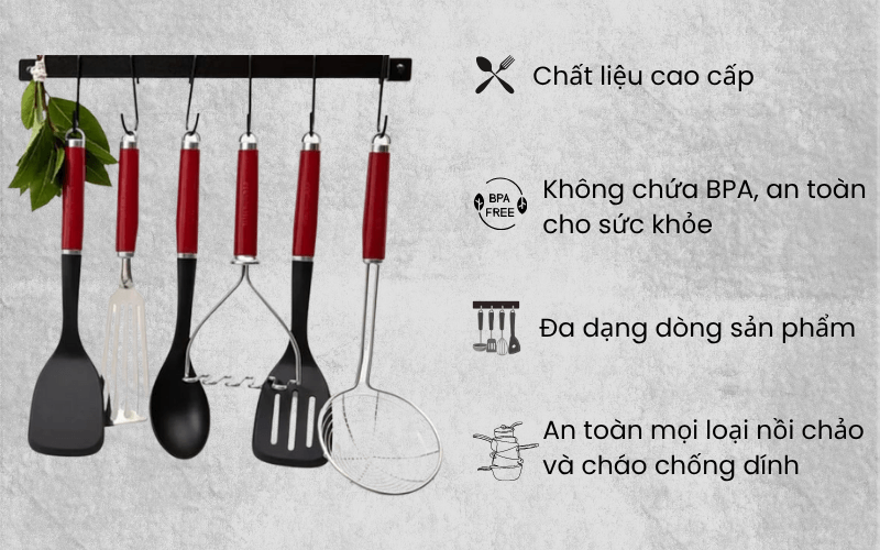 Rây lưới KitchenAid Coreline KAG010 không chứa BPA