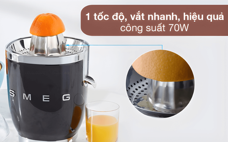 Máy vắt cam SMEG CJF01 nhiều màu