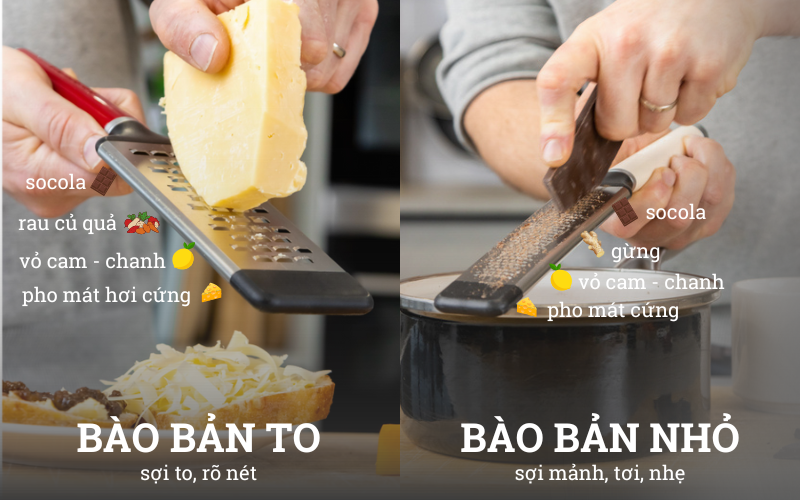 Phân biệt dụng cụ bào KitchenAid Coreline KAG320 và KAG321