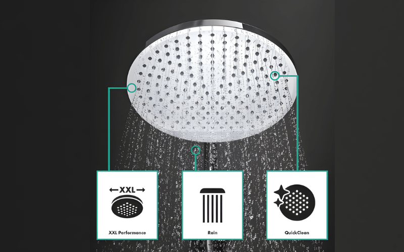 Sen cây Hansgrohe 3in1 27320000 bát tròn