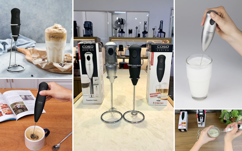 Máy tạo bọt sữa cầm tay CASO Fomini nội địa Đức
