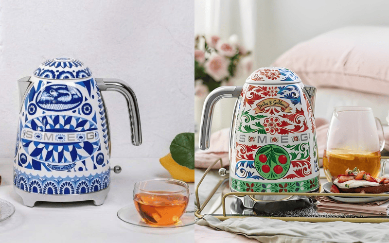 Ấm siêu tốc SMEG & Dolce&Gabbana
