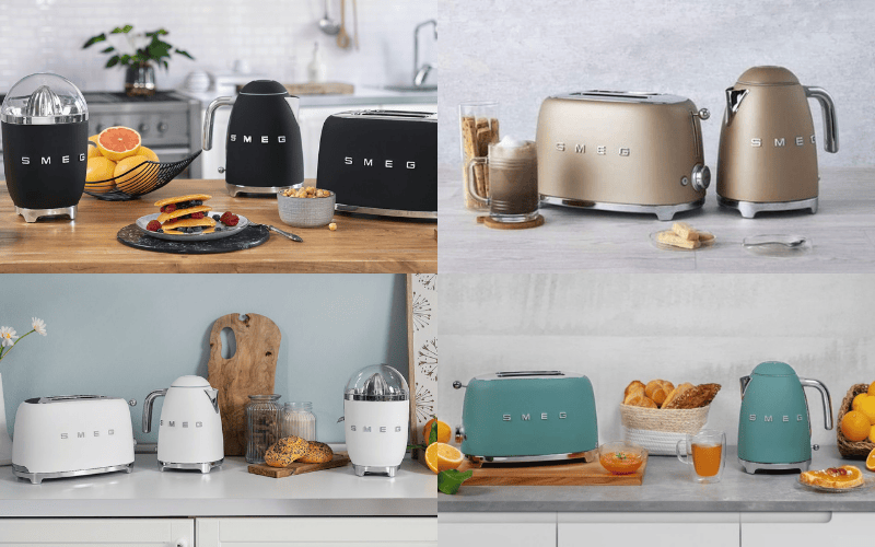 Ấm siêu tốc SMEG KLF03 nhám