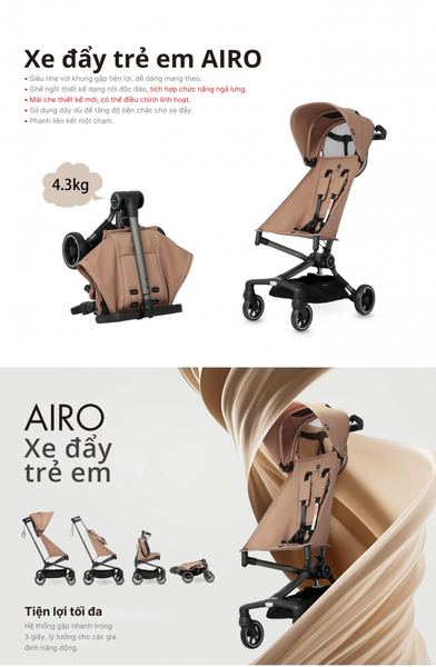 1. Trọng lượng chỉ 4.3kg - Thuộc nhóm siêu nhẹ