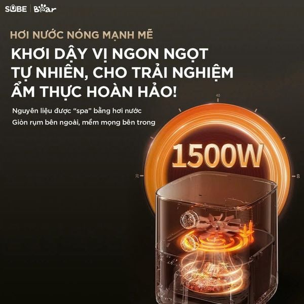 Gia nhiệt vượt trội, tối ưu thời gian chế biến