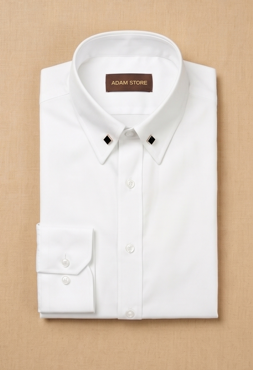 THE HARROW COLLAR-PIN SHIRT